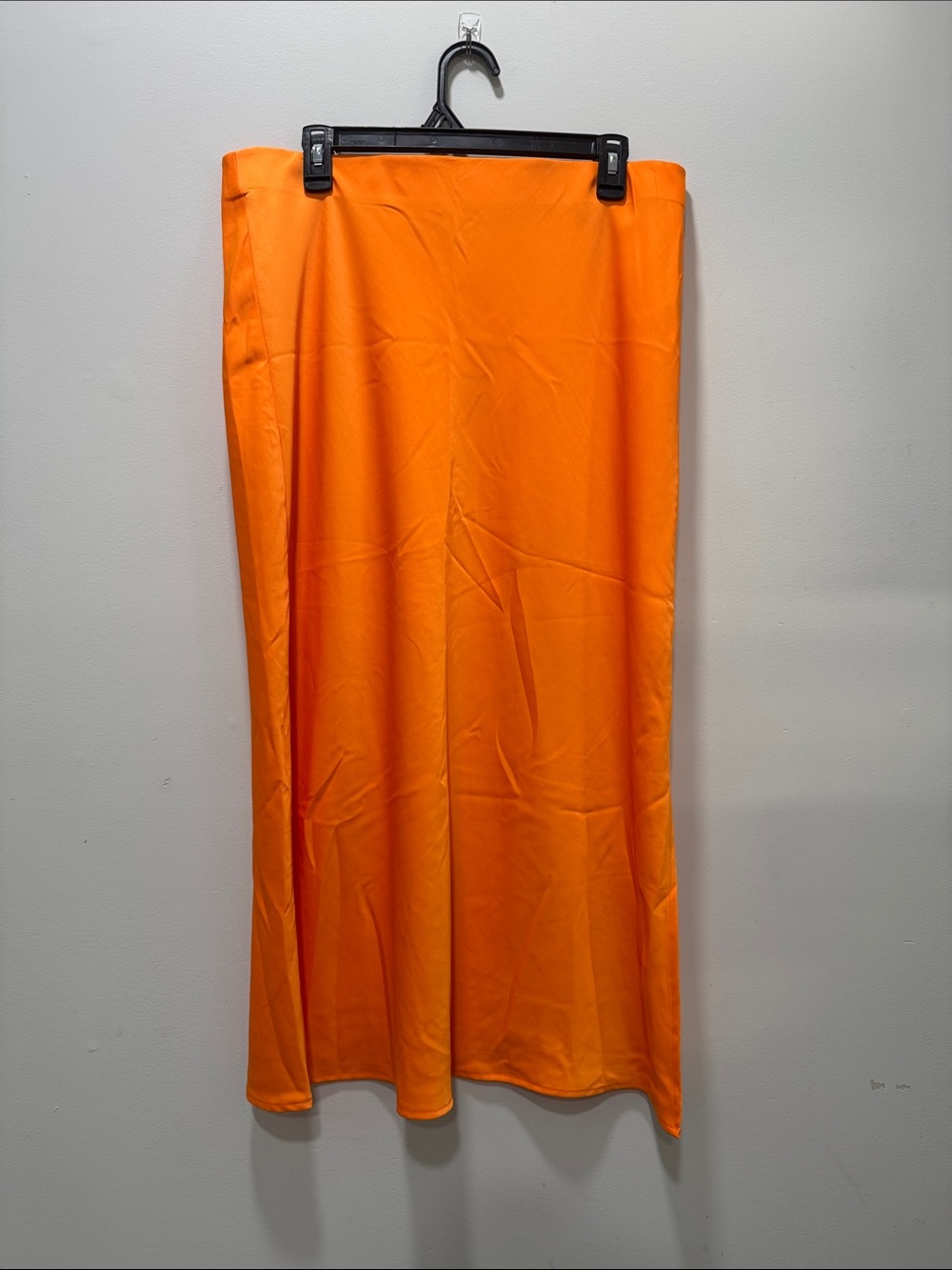 Target Orange Maxi Skirt - Bold Solid Hue